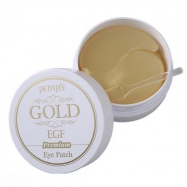 Petitfee Гидрогелевые патчи Hydro Gel Eye Patch Premium Gold & EGF 60 шт
