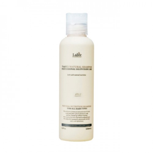 Безсульфатный органический шампунь с эфирными маслами La’dor Triplex Natural Shampoo 150ml