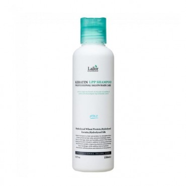 Профессиональный натуральный органический безсульфатный шампунь для волос La’dor Keratin LPP Shampoo 150ml
