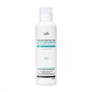 Профессиональный шампунь с коллагеном и аргановым маслом для сухих и поврежденных волос La’dor Damaged Protector Acid Shampoo 150ml