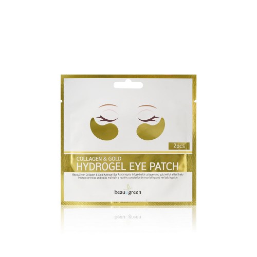 BeauuGreen  Гидрогелевые патчи для глаз c коллагеном и коллоидным золотом Collagen & Gold Hydrogel Eye Patch (1 пара)