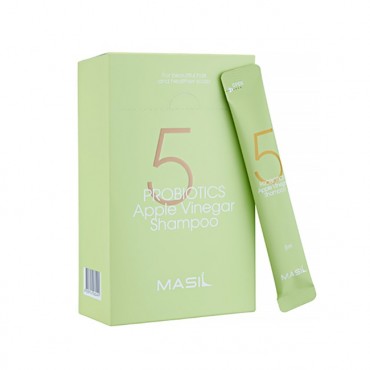 Шампунь для восстановления pH-баланса с яблочным уксусом Masil 5 Probiotics Apple Vinegar Shampoo 8мл (саше)