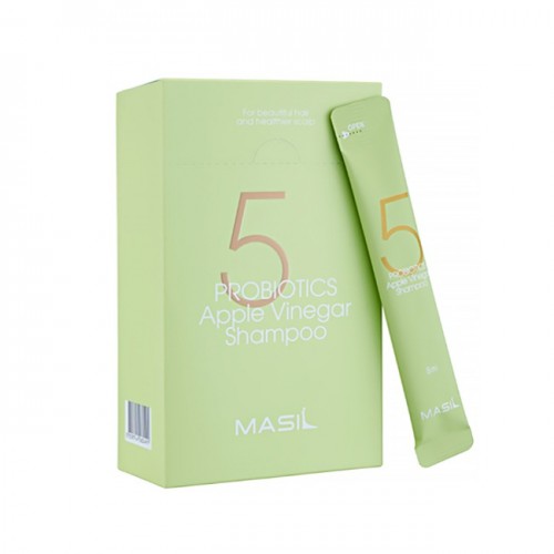 Шампунь для восстановления pH-баланса с яблочным уксусом Masil 5 Probiotics Apple Vinegar Shampoo 8мл (саше)