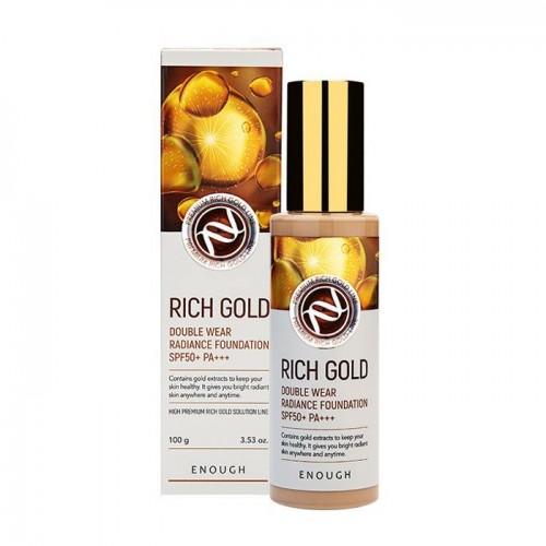 ENOUGH RG Основа тональная Rich Gold Double Wear Radiance Foundation  100мл