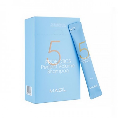 Шампунь для объема волос с пробиотиками Masil 5 Probiotics Perfect Volume Shampoo 8мл (саше)
